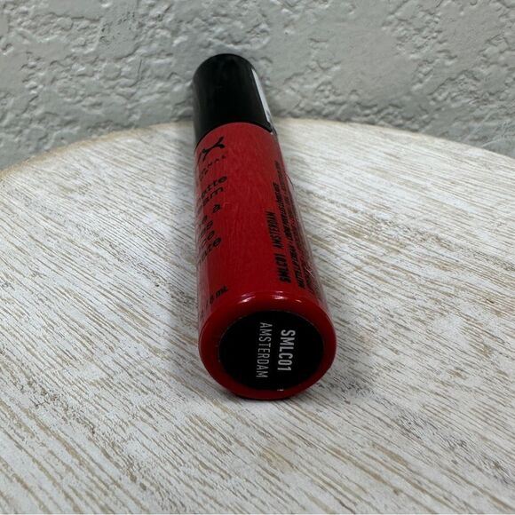 $5 🌙 NYX Matte Lipcream In Amsterdam‎ 🆕 FULL SZ - Picture 3 of 5